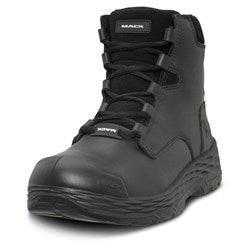 Mack Force Zip Up Safety Boots Black or Honey Color MK0FORCEZBBF090